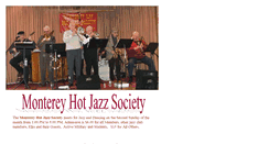Desktop Screenshot of montereyhotjazzsociety.org