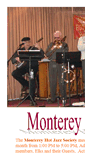 Mobile Screenshot of montereyhotjazzsociety.org